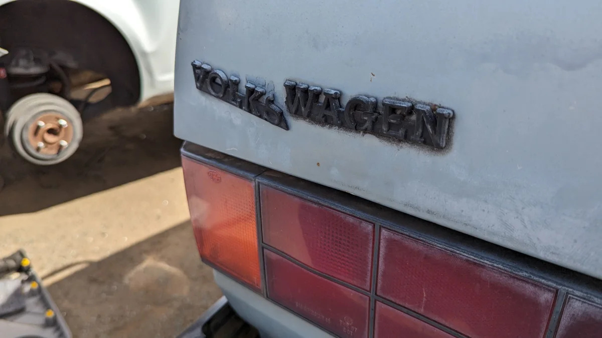 44 - 1984 Volkswagen Rabbit in Arizona junkyard - photo by Murilee Martin
