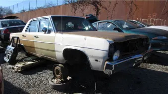 Junked 1975 Plymouth Valiant