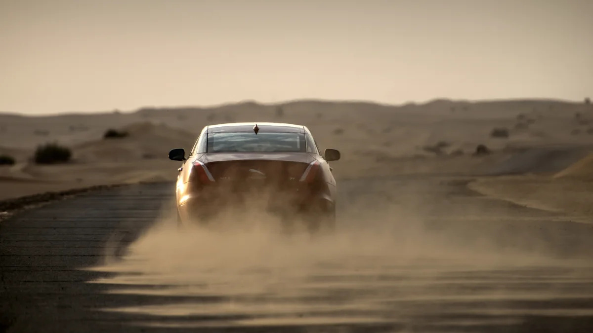 Jaguar XJR desert race