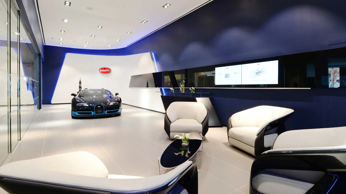 Bugatti Manhattan showroom
