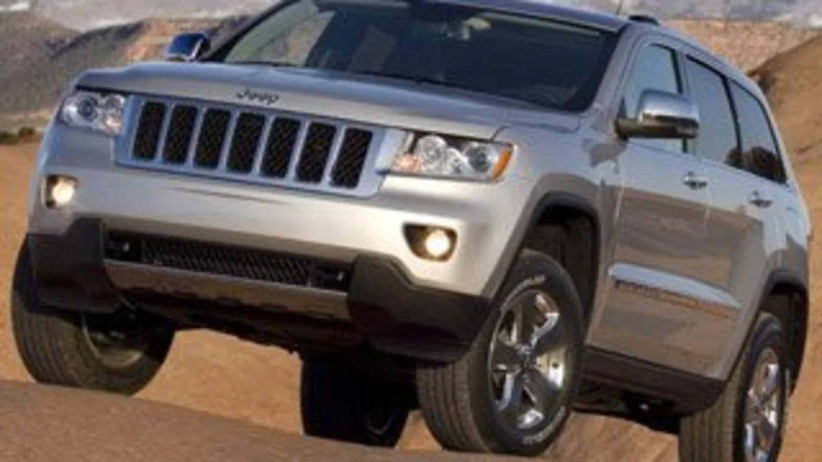 Midsize Crossover/SUV Third Place (tie): Jeep Grand Cherokee