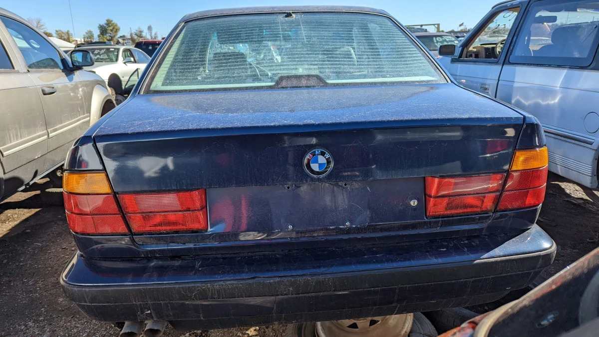 39 - 1991 BMW 5 Series in Colorado junkyard - photo by Murilee Martin