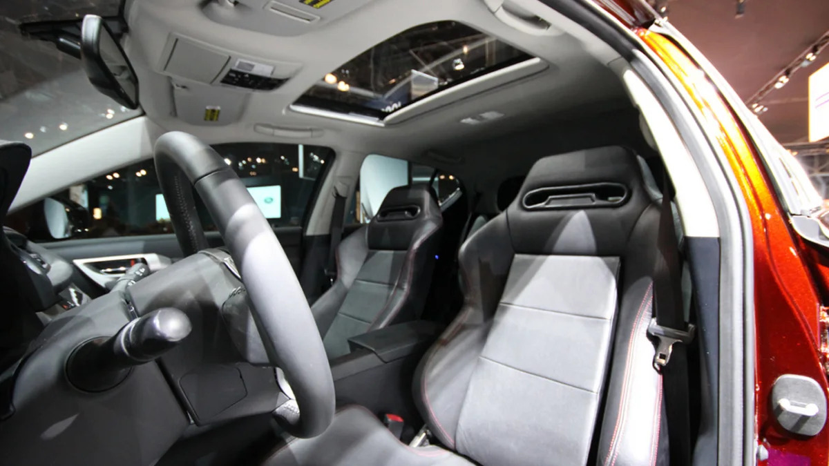 Fox Marketing Supercharged Lexus CT-200h interior
