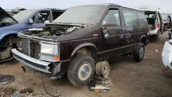 Junked 1990 Plymouth Voyager Turbo