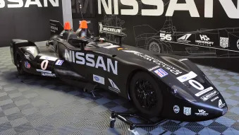 Repaired Nissan DeltaWing at Petit Le Mans