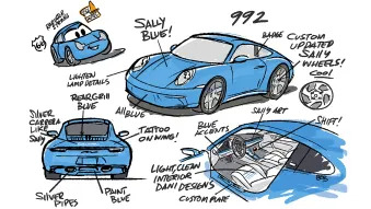 Porsche and Pixar Sally 911 Project