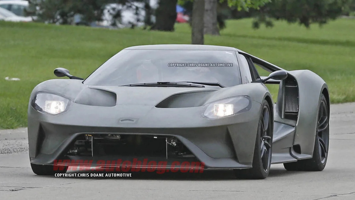 2017 Ford GT front rolling