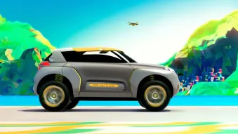 Renault Kwid Concept With Flying Companion