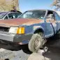 00 - 1986 Ford Escort Pony in Colorado junkyard - photo by Murilee Martin