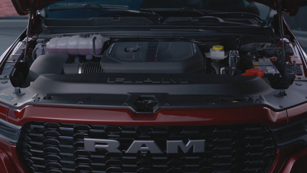 2025 Ram 1500 Tungsten features a 3.0-liter Straight-six Turbo e