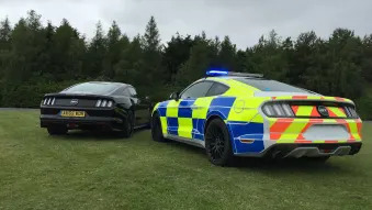 Ford Mustang UK Police Car