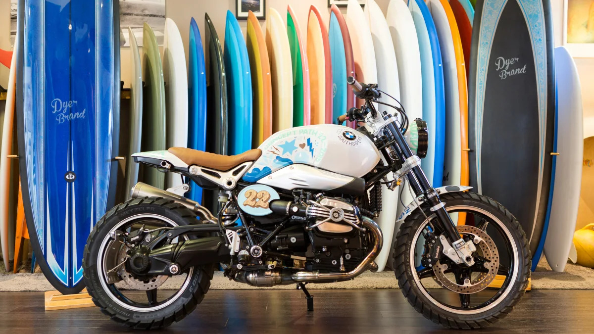 BMW Concept Path 22 surf board shop right side