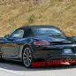 porsche boxster s taillights spoiler tailpipes convertible roof