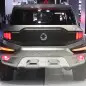 Ssangyong XAV concept unveiled at the 2015 Frankfurt Motor Show, rear view.