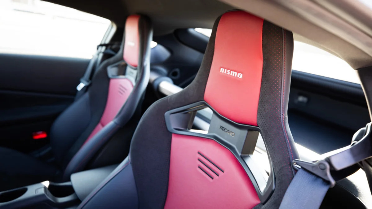 2024 Nissan Z Nismo seat detail