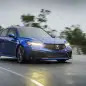 2024 Acura Integra Type S Apex Blue action corner