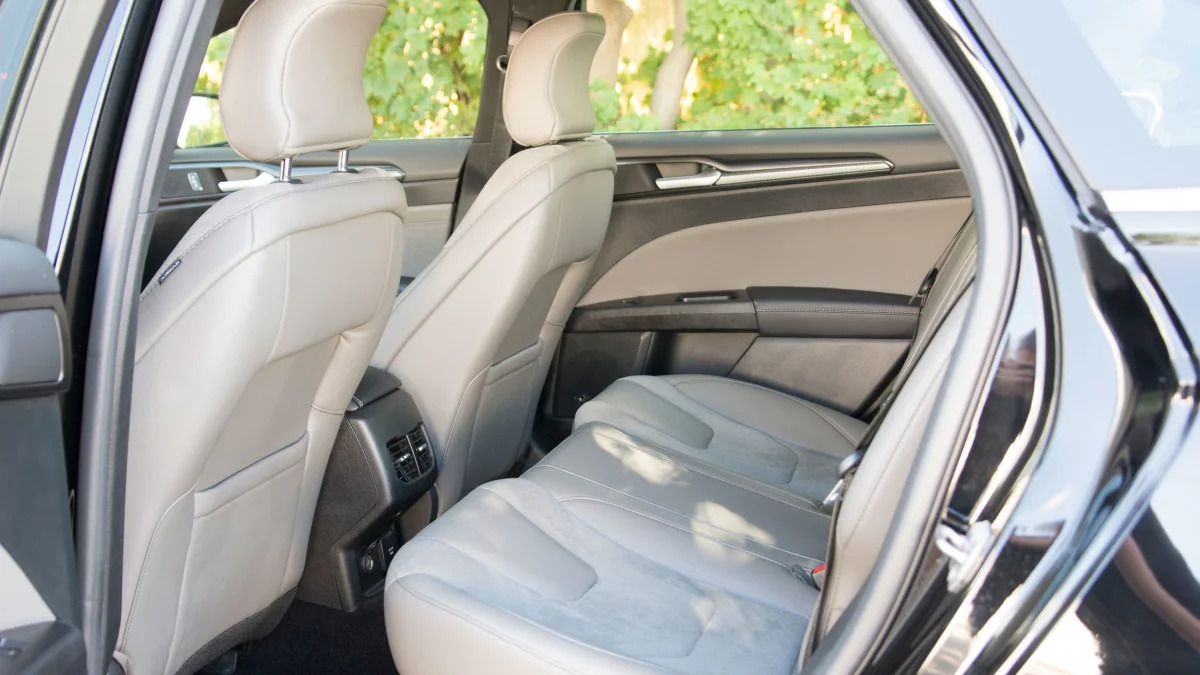 2017 ford fusion sport rear seats