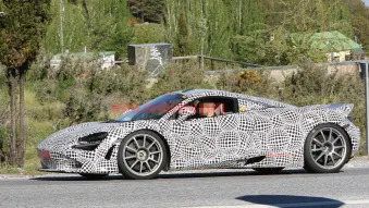 McLaren 720S hybrid spied