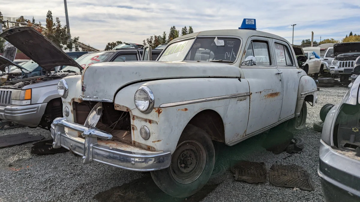 99 - 1949 Dodge Coronet in California junkyard - photo by Murilee Martin