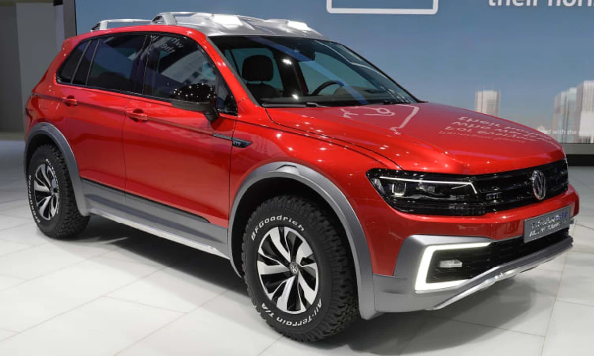 VW Tiguan GTE Active Concept looks ready for safari in Detroit - Autoblog