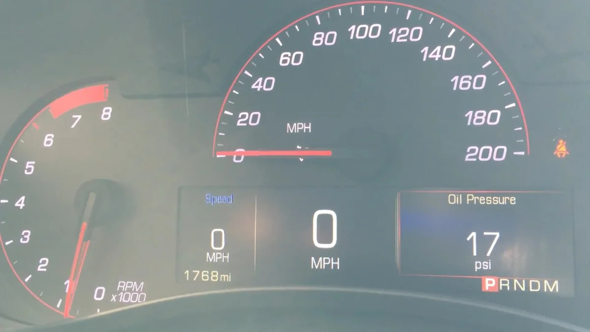 2016 Cadillac ATS-V CUE with Four Speedometers | Autoblog Short Cuts