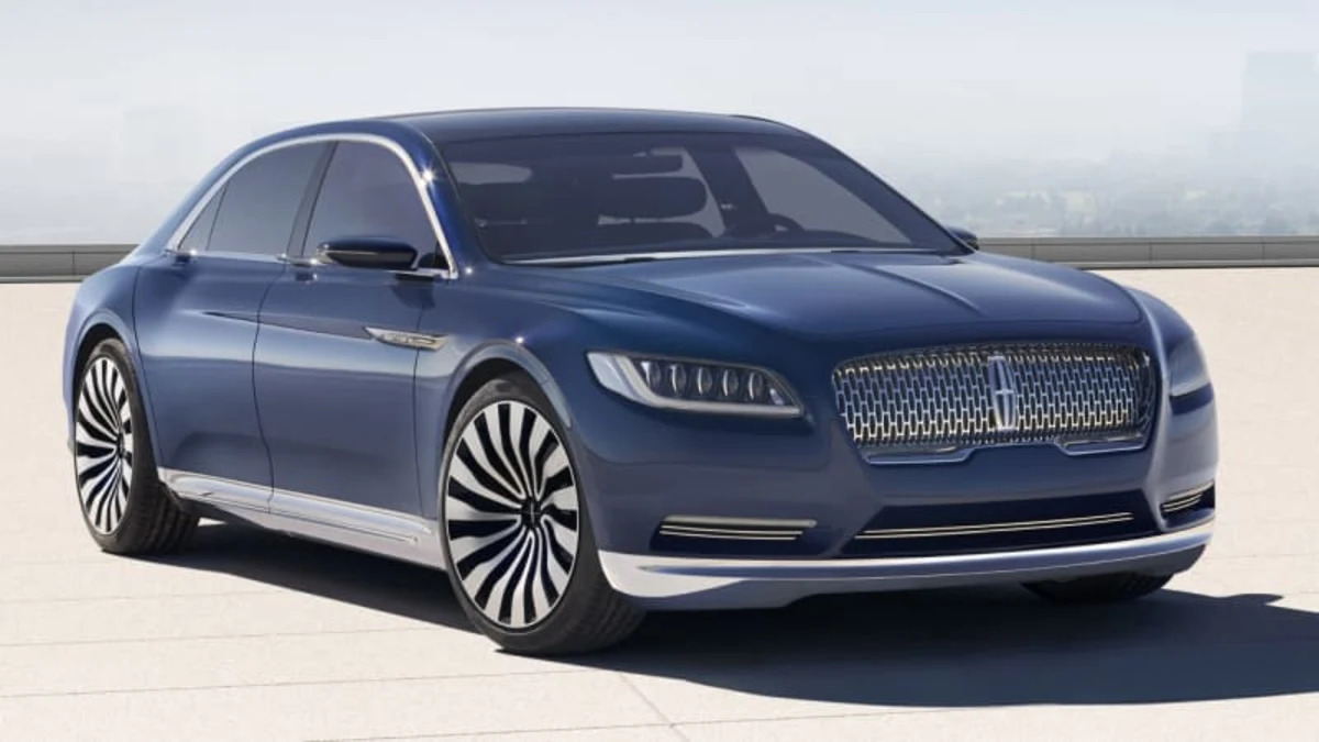 Lincoln Continental production likely to shift to Flat Rock