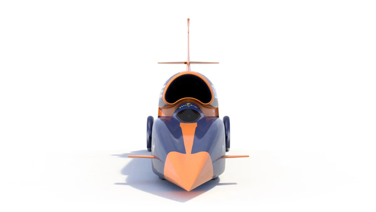 Bloodhound SSC rendering front