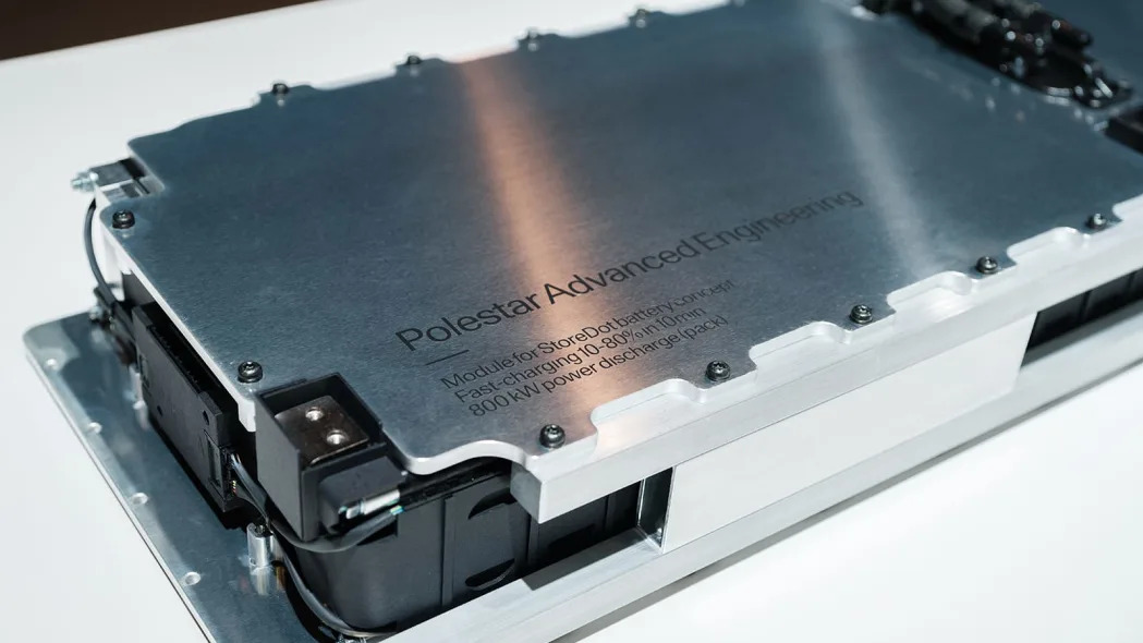 Polestar 5 StoreDot battery prototype
