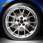 Subaru STI concept blue front wheel 