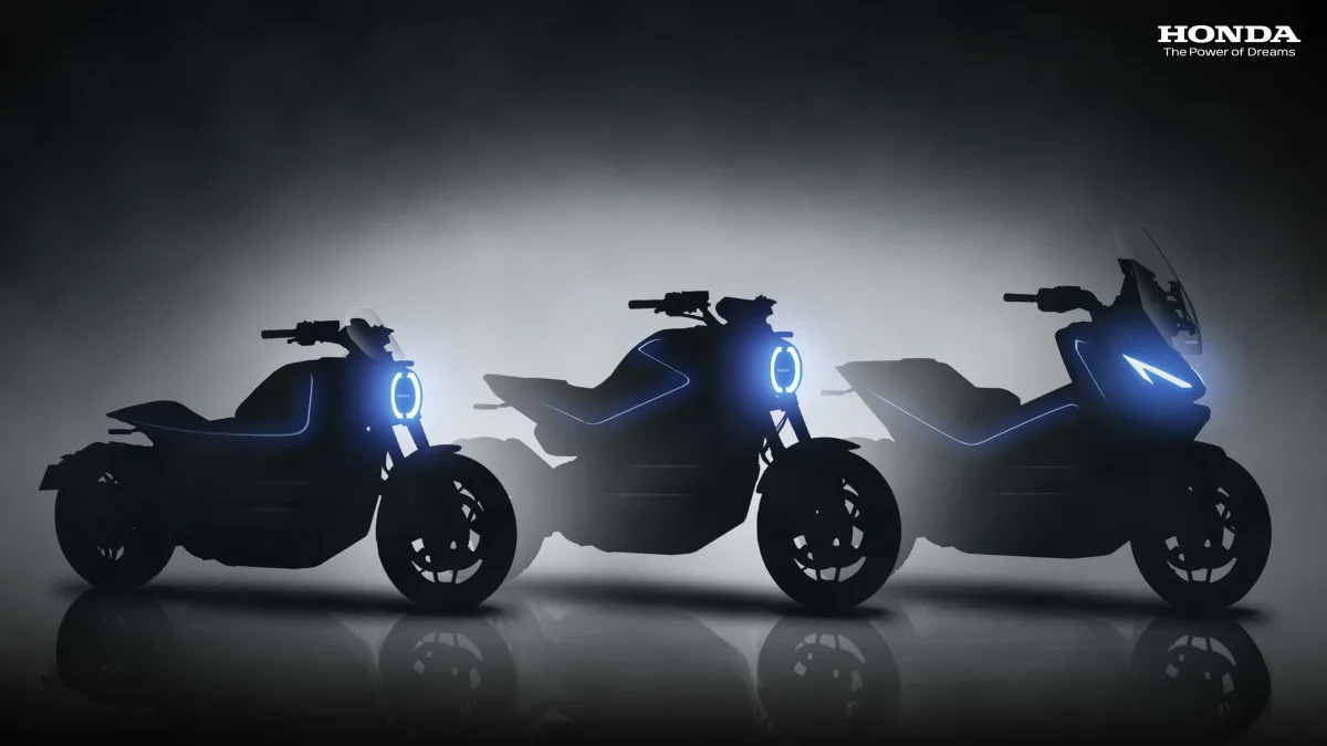 Honda electric motorcycle plans
