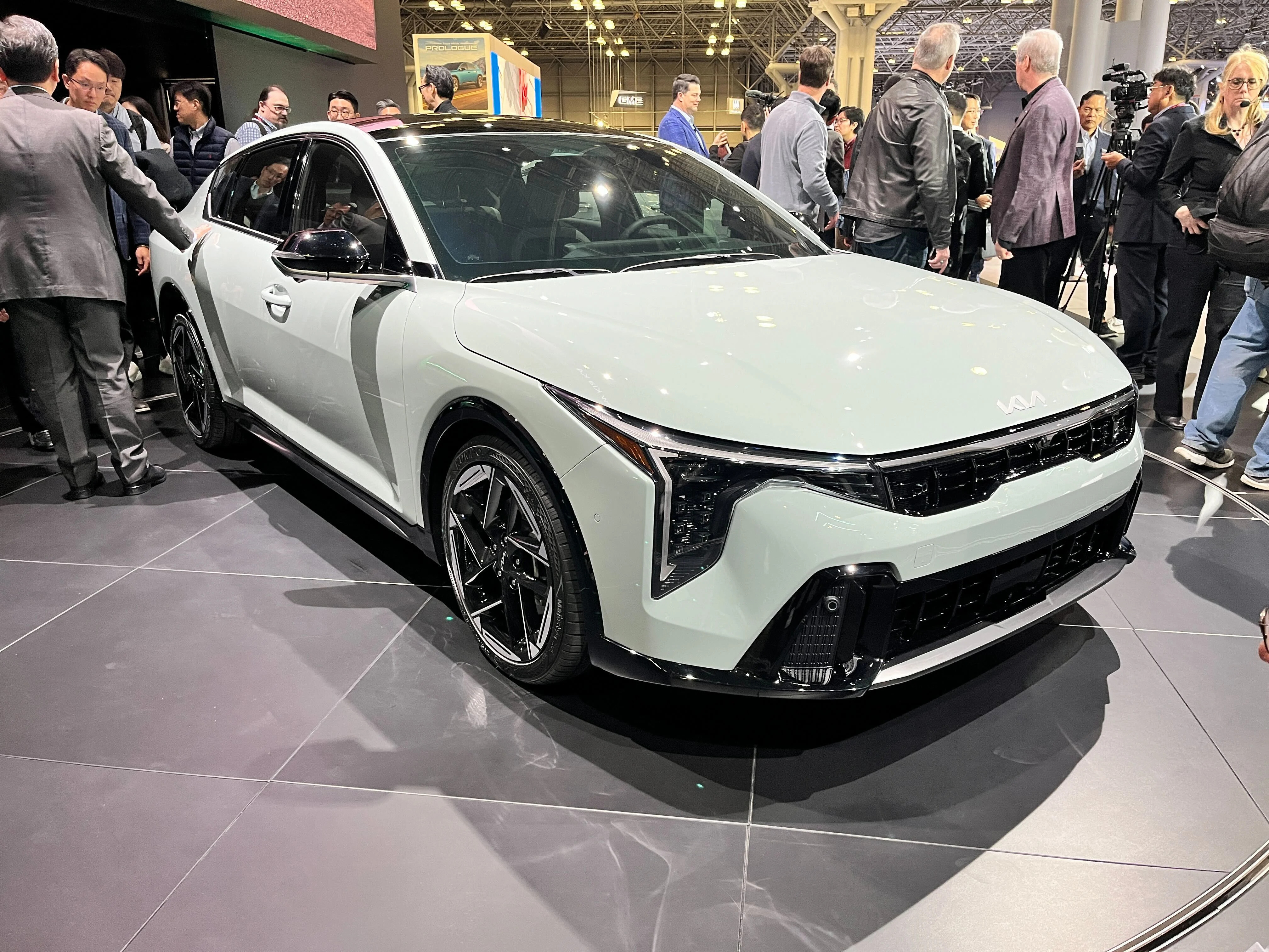 2025 Kia K4 at the New York Auto Show