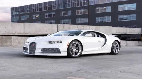 <h6><u>Post Malone's very white Bugatti Chiron is up for grabs</u></h6>