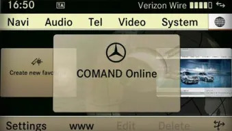 Mercedes-Benz COMAND Screenshots