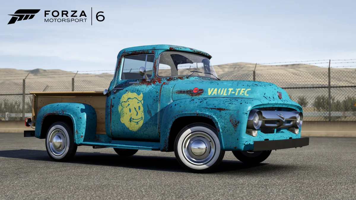 1956 ford f100 fallout 4 edition