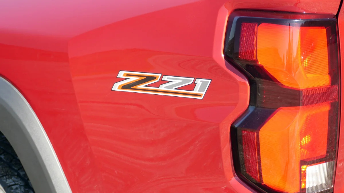 2023 Chevrolet Colorado Z71 bed badge