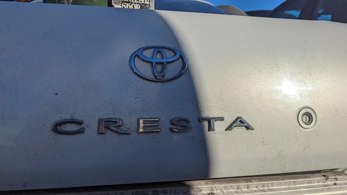 07 - 1997 Toyota Cresta in Colorado junkyard - photo by Murilee Martin