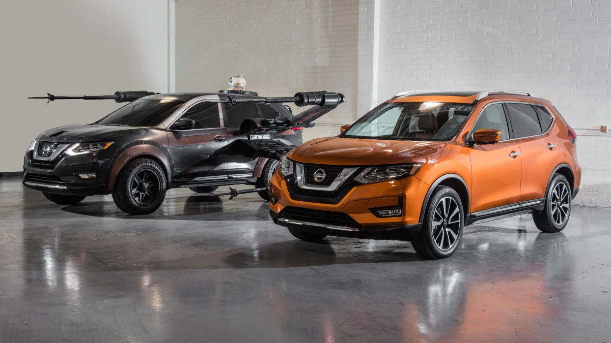2018 Nissan Rogue – Poe Dameron’s X-wing with BB-8