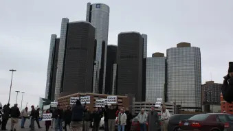 Sell Saab Rally in Detroit