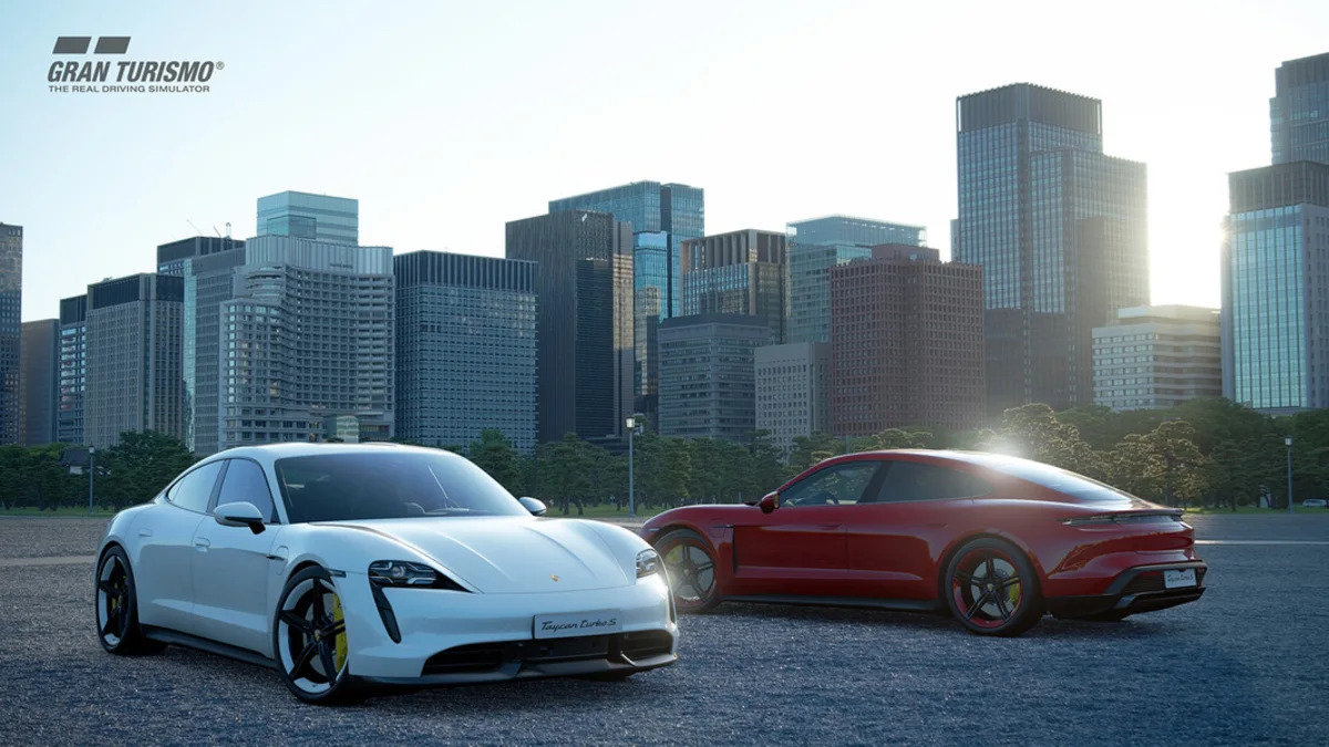 2020 Porsche Taycan Turbo S in GT Sport