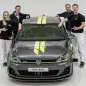 VW Golf GTI Dark Shine edition studio front