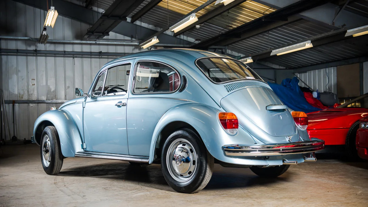1974 VW Beetle with 90 km from new.