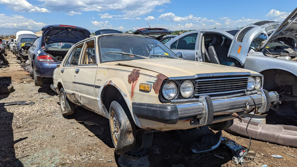 25 - 1980 Honda Accord in Colorado junkyard - Photo by Murilee Martin