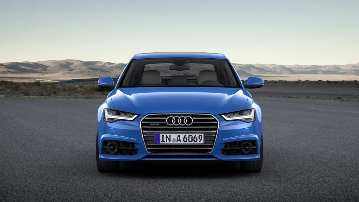 2017 Audi A6 static front