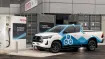 Experimental hydrogen-powered Toyota Hilux