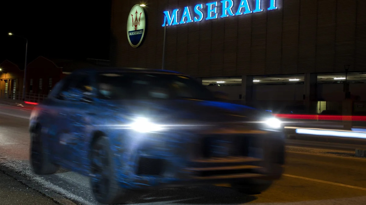 Maserati Grecale official spy shots