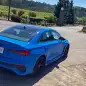 2023 Audi RS 3 at the Coppola Family Winery