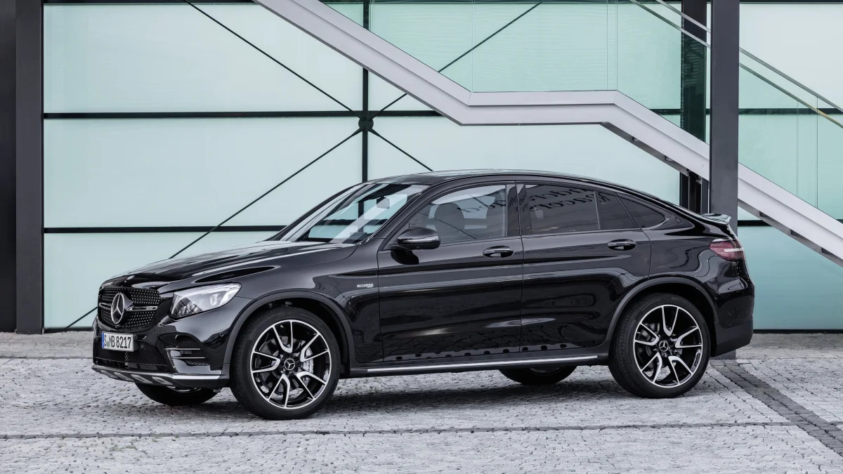 Mercedes-AMG GLC43 Coupe Side Exterior