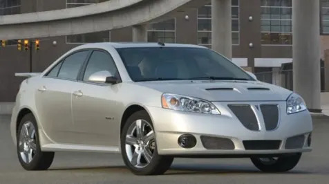 <h6><u>More GM Cuts: Cadillac STS-V and Pontiac G6 GXP both gone for 2010</u></h6>