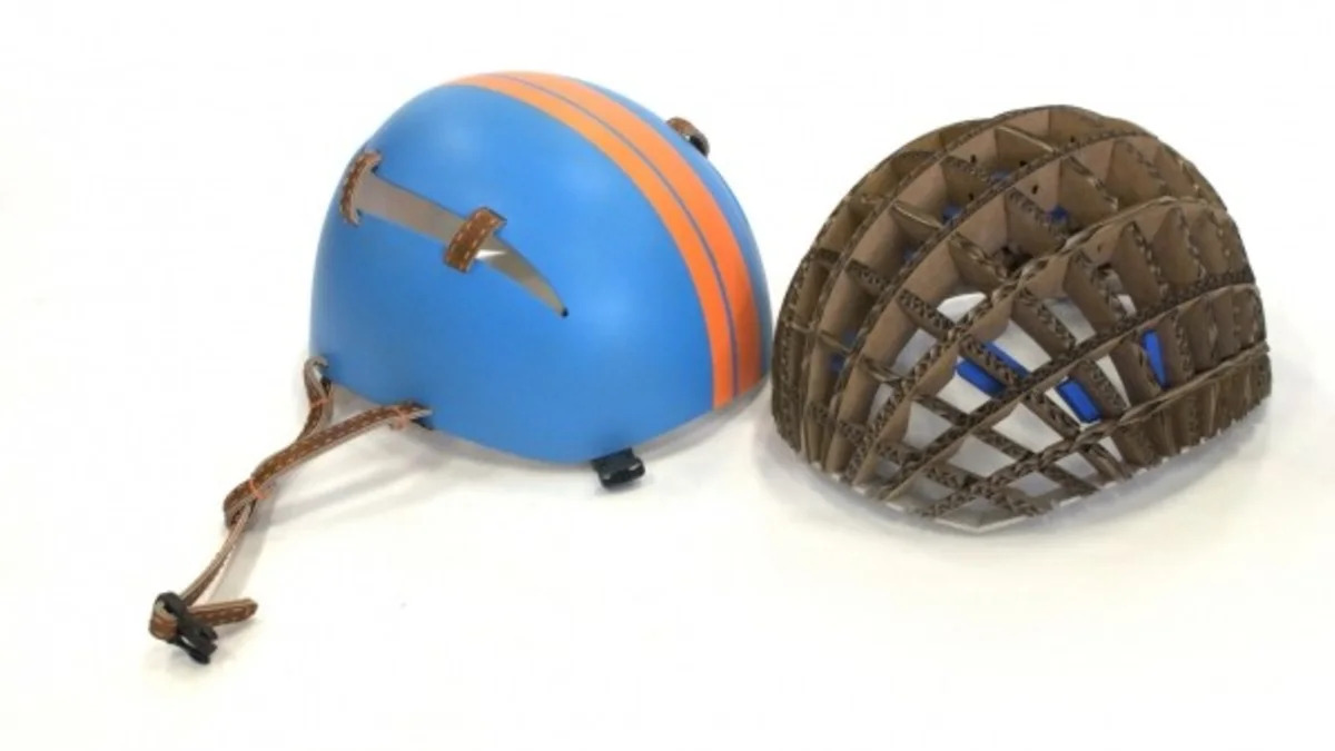 Kranium cardboard helmets