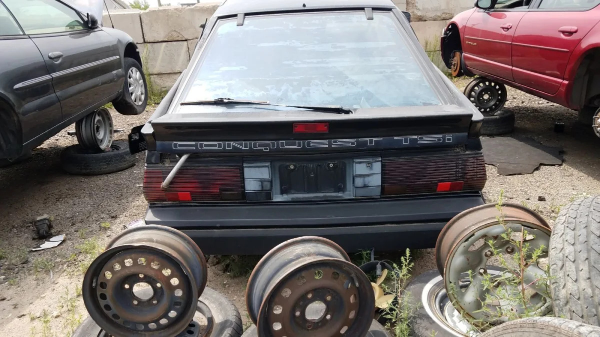 1987 Chrysler Conquest TSi in Colorado wrecking yard